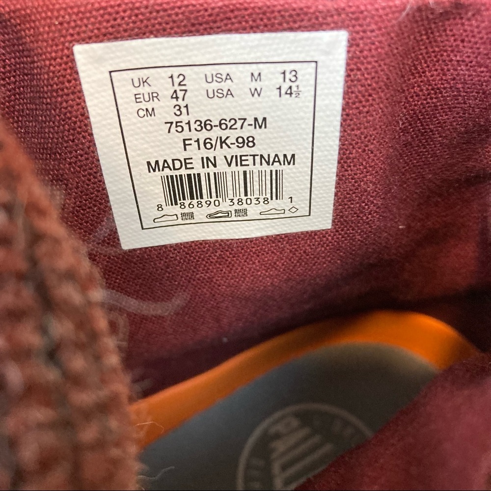palladium unisex sneakers boots red Men’s 13 Women’s 14.5 - Picture 2 of 13